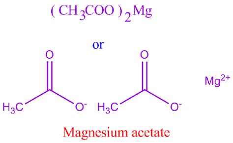 Whats The Molecular Or Chemical Formula For Strontium Acetate Quora