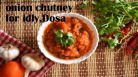 Onion Chutney Red Chutney How To Make Onion Chutney For Breakfast