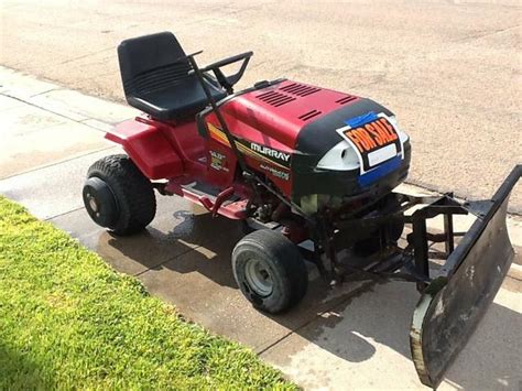 Ford Lawn Tractor Snow Plow