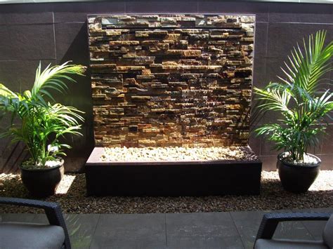 Diy Water Feature Stone Wall Infinitistone