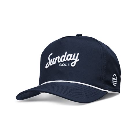 Golf Rope Hat Navy Sunday Golf Ph