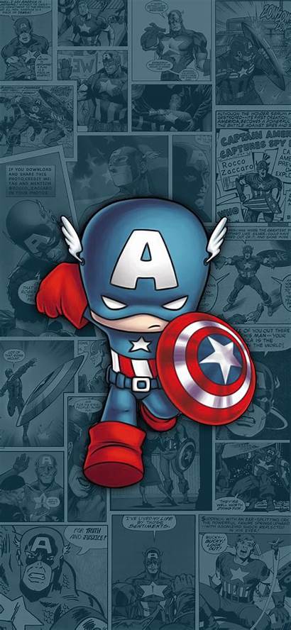 Captain America Wallpapers Cartoon Capitan Iphone Ispazio