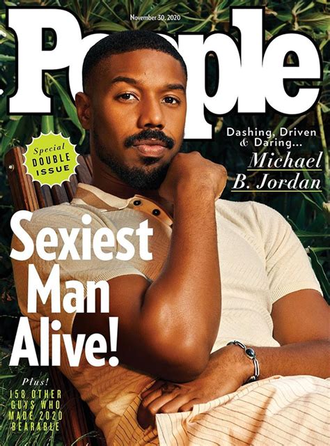 Michael B Jordan Is PEOPLE S Sexiest Man Alive 2020 The Actor Says