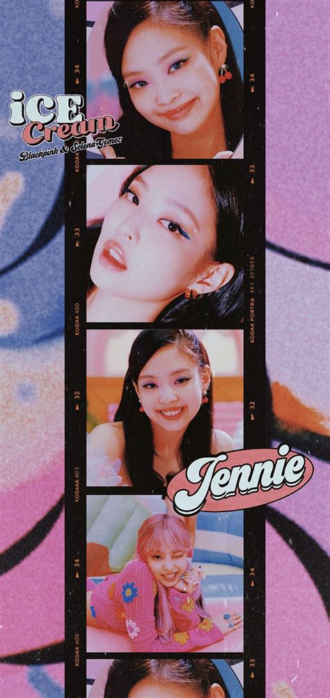 Are you searching for blackpink wallpapers? BLACKPINK JENNIE Wallpaper ICE CREAM em 2020 | Jennie ...