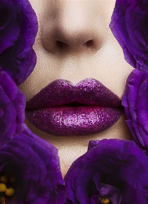 Pin By My Info On Kolor Purple Lips Lip Wallpaper Beauty