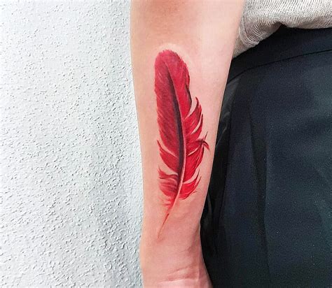 Feather Tattoo By Ilaria Tattoo Art Photo 29237