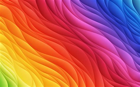Download Wallpapers Colorful Abstract Waves 4k Creative Artwork