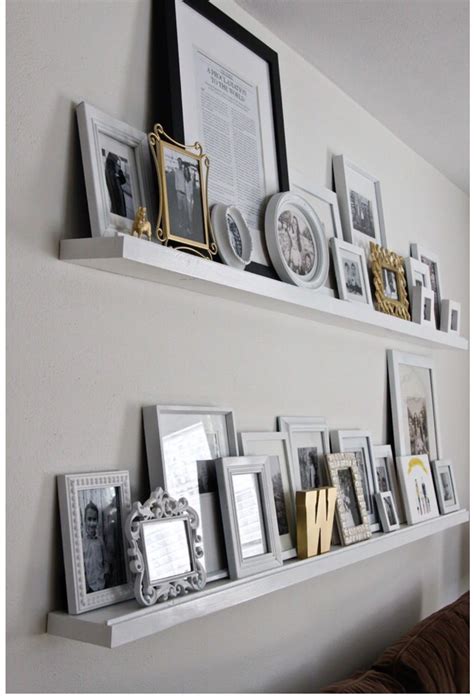 Shop for floating picture shelves at walmart.com. Gallery wall inspo | Floating shelves diy, Floating ...
