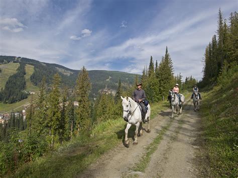 Horseback Trail Rides Sun Peaks Resort