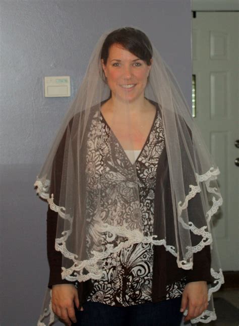 Diy Wedding Veils With Lace Diy Wedding Veil Step By Step On How To