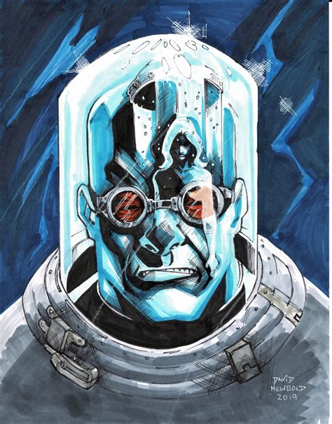 Mr Freeze In Ronald Shepherds December 2021 Sinister 6 Comic Art