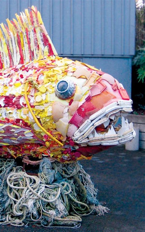 Washed Ashore Marine Debris Art Exhibit In Bandon Oregon Waste Art