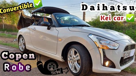 Daihatsu Copen Robe Kei Coupe Review Youtube
