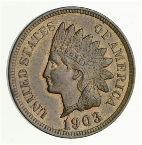 1903 Indian Head Cent Choice Property Room