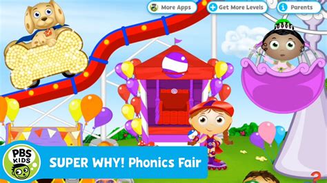 More than 5 million children have learned to read with hooked on phonics. APP | SUPER WHY! Phonics Fair | PBS KIDS - YouTube