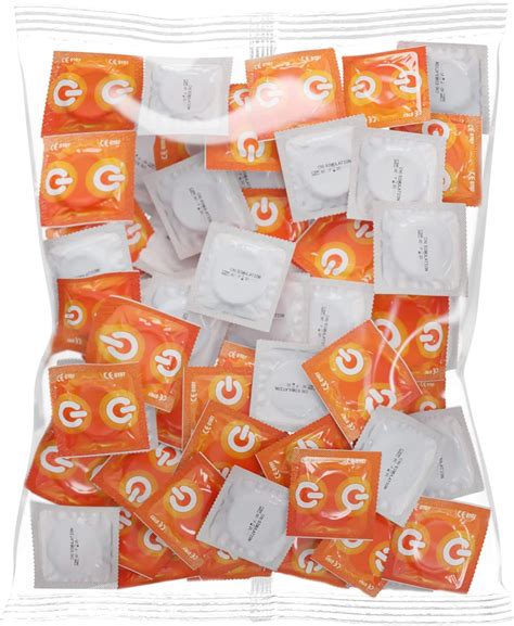 Paquete de 100 preservativos ON Fruity de colores y sabores látex de