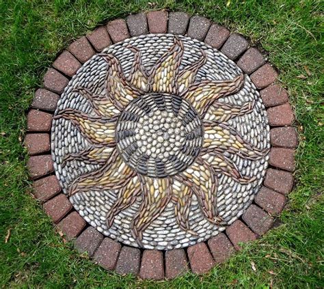 Commissioned Pebble Mosaics For Public Spaces Or Private Gardens