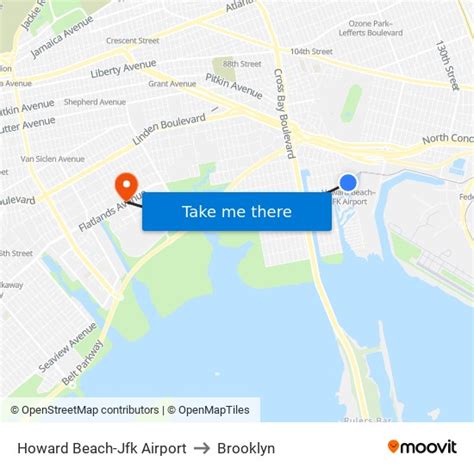 Howard Beach Jfk Airport To Brooklyn With Public Transportation