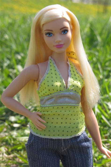 Barbie Fashionistas Doll Chambray Chic Curvy Mattel Doll Clothes Barbie Barbie