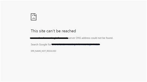 Iis This Site Cant Be Reached Server Dns Address Could Not Be Found Stack Overflow