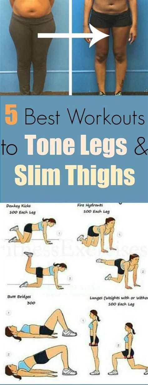 Best Workout For Tone Legs And Slim Thighs Find Out Here Easy Exercises To Lose Thigh Fat And