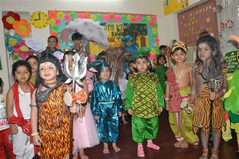Fancy Dress Competition On Sawan Held At Dps Kids School View19