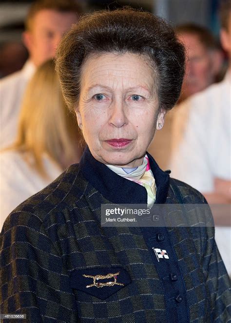 Princess Anne Princess Royal Attends The London Boat Show At Excel