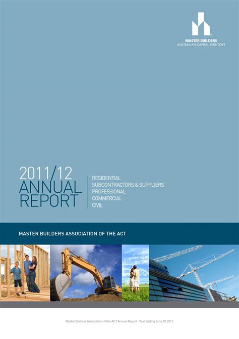 See more of master builders' association on facebook. Master Builders Association of the ACT - Annual Report ...