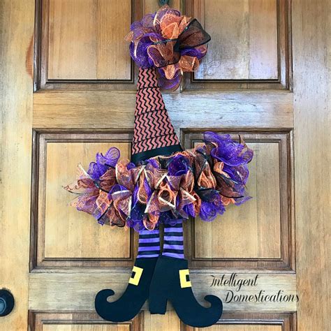 How To Diy A Witches Hat Wreath Intelligent Domestications