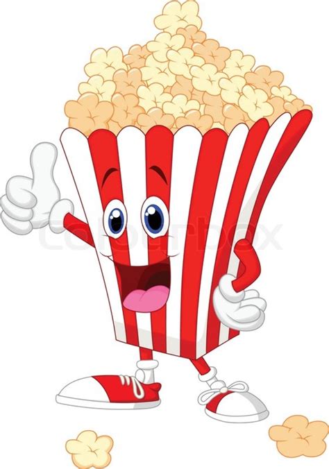 Printable Popcorn Logo
