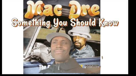 Mac Dre Something You Should Know Classic First Time Reaction