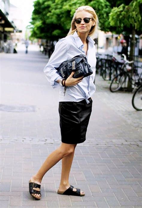 16 Cool New Ways To Wear Birkenstocks Fashion Birkenstock Style