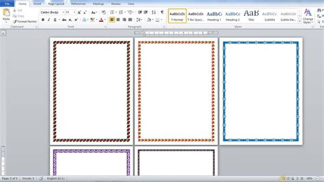 How To Change Page Borders In Microsoft Word 2010 Solve