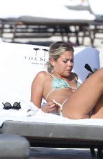 Constance Caracciolo In Bikini At A Beach In Miami Hawtcelebs
