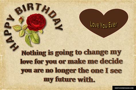 2020 Happy Birthday My Love Letters For Him Or Her Sweet Love Messages
