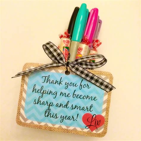 Instant Download Sharp And Smart Teacher T Tags Blue Etsy