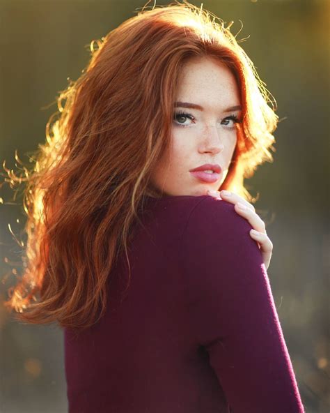 ️ Redhead Beauty ️ Red Haired Beauty Red Hair Freckles Pretty Redhead