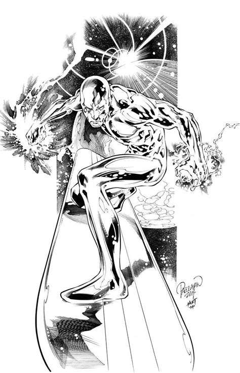 Silver Surfer By Knockmesilly Silver Surfer Comic Silver Surfer