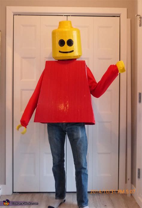 Original Lego Man Costume Diy Costumes Under 45