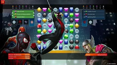 Marvel Puzzle Quest Nueva Actualización Centrada En Spiderman