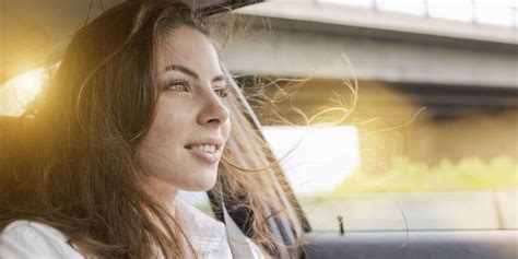 6 Things You Need To Know Before You Test Drive A Car Woman In Car Wind
