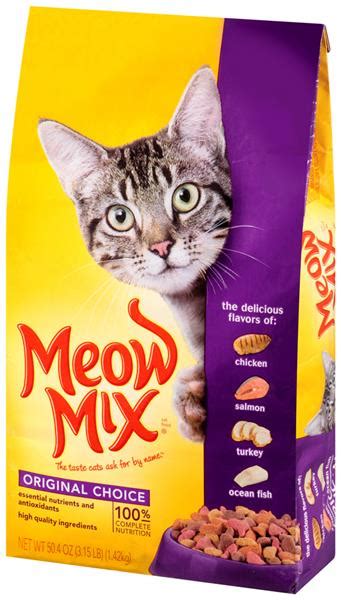 Meow Mix Original Choice Dry Cat Food Hy Vee Aisles Online Grocery
