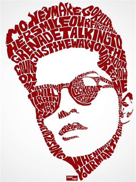 Typography Face Portraits Of Worlds Famous Pop Star Inspire By Their