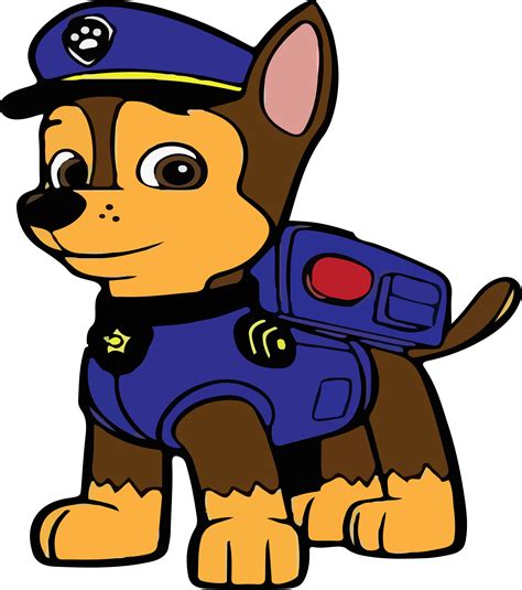 Chase From Paw Patrol Svg
