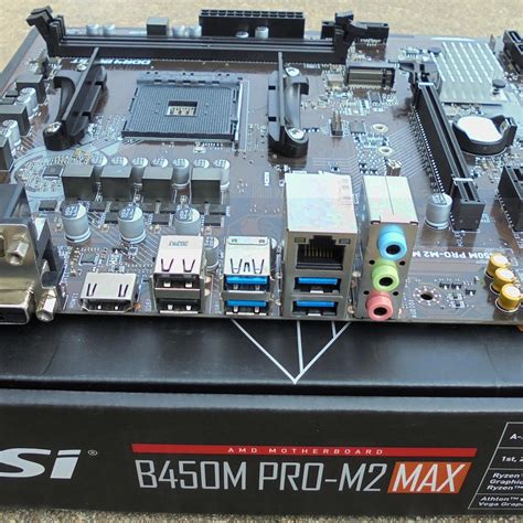 Msi B450m Pro M2 Max Micro Atx Am4 Motherboard Jawa