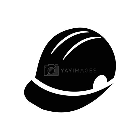 Royalty Free Vector Icon Of Safety Helmet Vector Iconic Design By