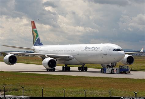 Zs Sni South African Airways Airbus A340 642 Photo By Bjoern Thomsen