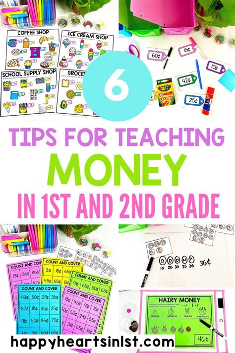 Tips And Tricks For Teaching Money To First Graders Teaching Money