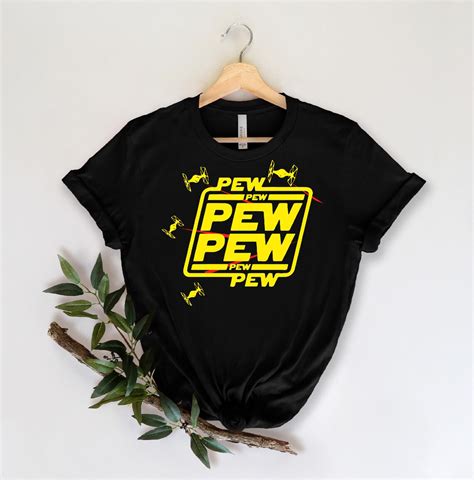 Pew Pew Shirt Pew Pew T T Shirt Pew Pew With Drone Shirt Etsy