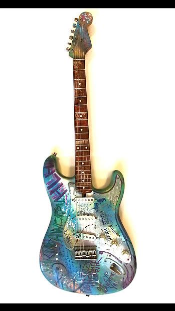 Fender Stratocaster Of Coldplay Jonny Buckland Owned For Reverb